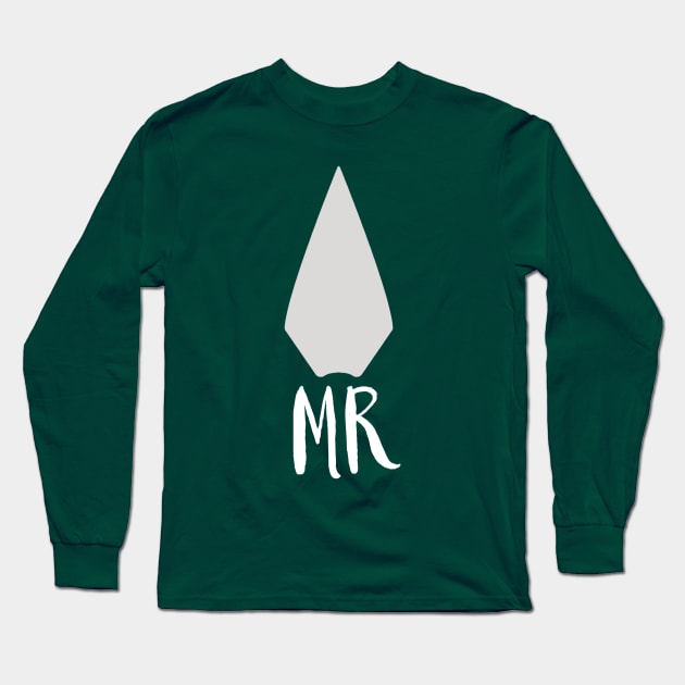 Just Married: Mr Queen Long Sleeve T-Shirt by FangirlFuel